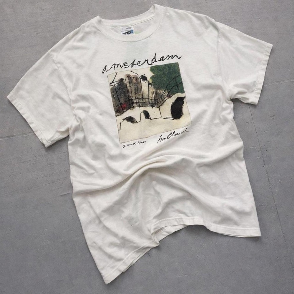 Wurl Amsterdam Graphic Tee - White